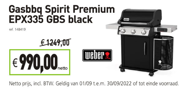 Weber gasbbq Spirit Premium