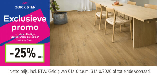 Quickstep volledige collectie (behalve Creo)